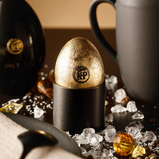 Goldenes Frühstücks Ei